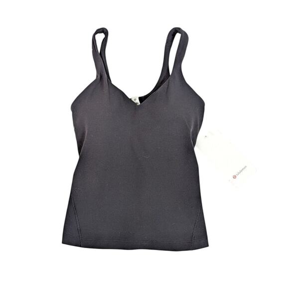 Lululemon Align Waist-Length Tank Top Black Size 4 - Picture 2 of 8